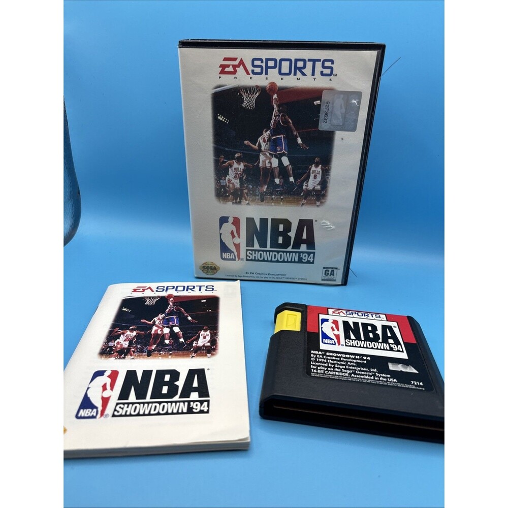 NBA Showdown '94 (Sega Genesis, 1994). CIB